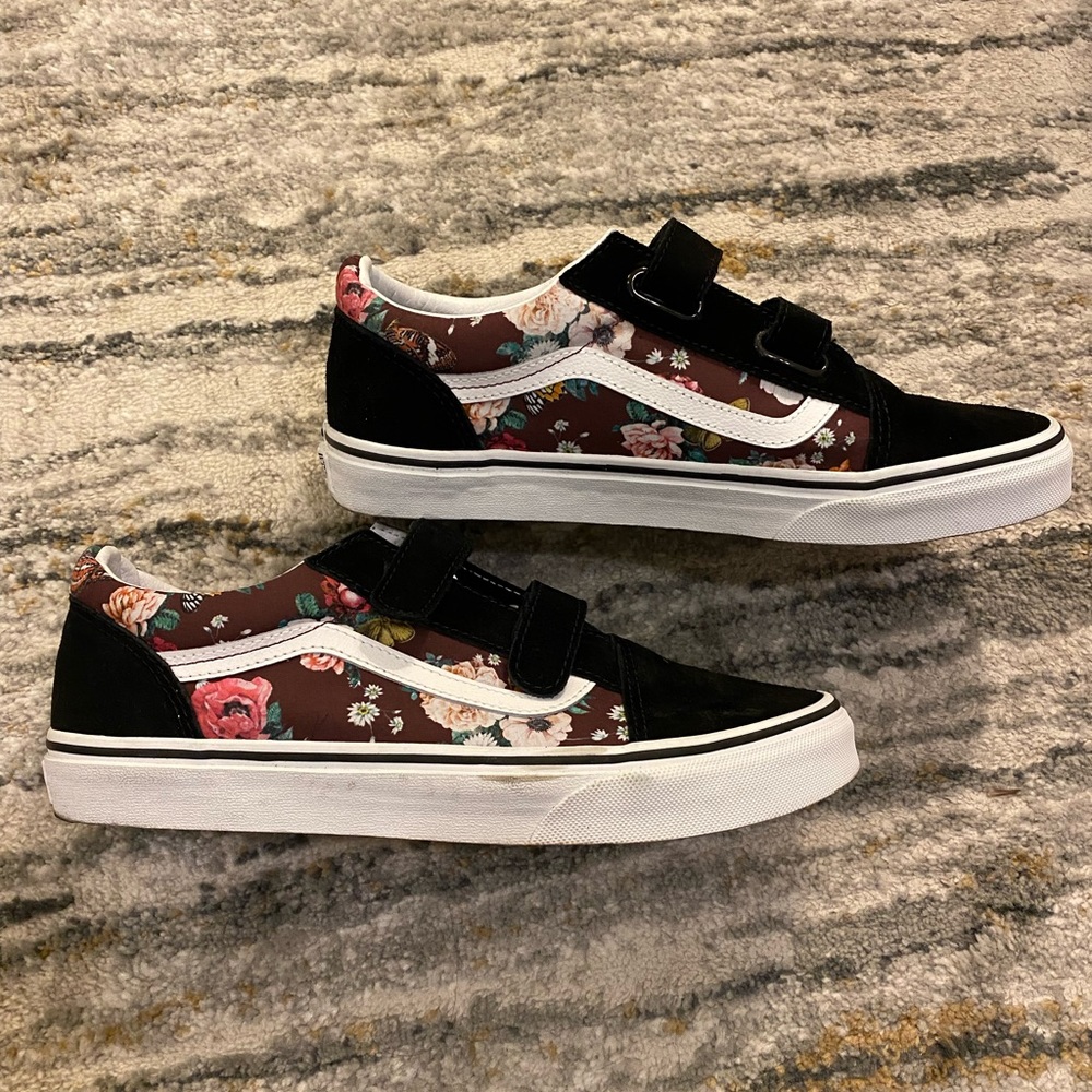 Vans Old-Skool-V with floral Canvas